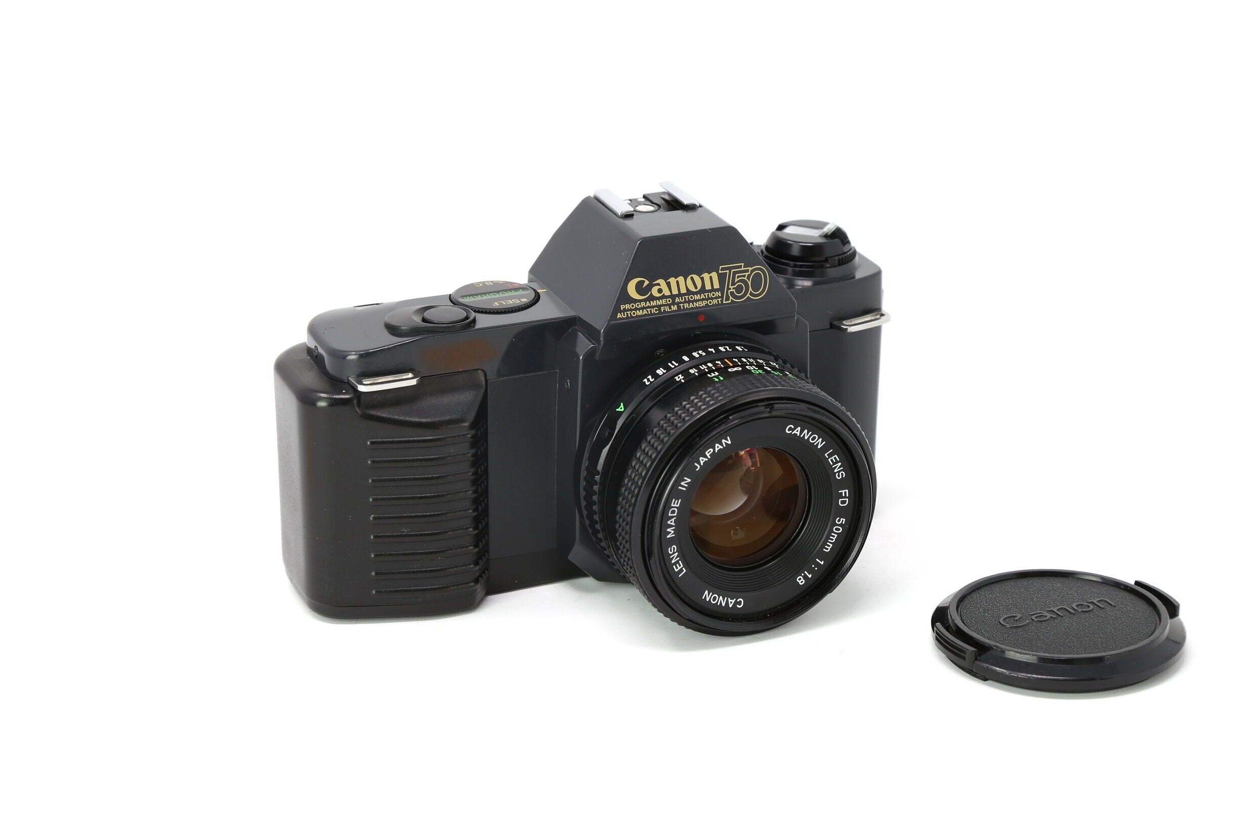 Canon T50 FD 35mm Film Camera With 50mm 1.8 Lens (March 1983) – Relics