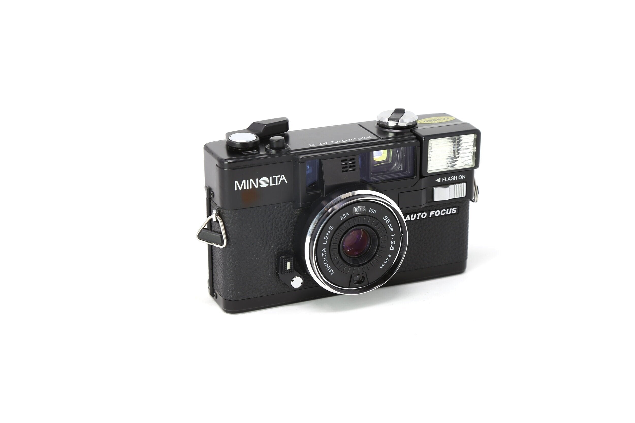 Minolta Hi-Matic AF2 35mm Film Camera – Relics