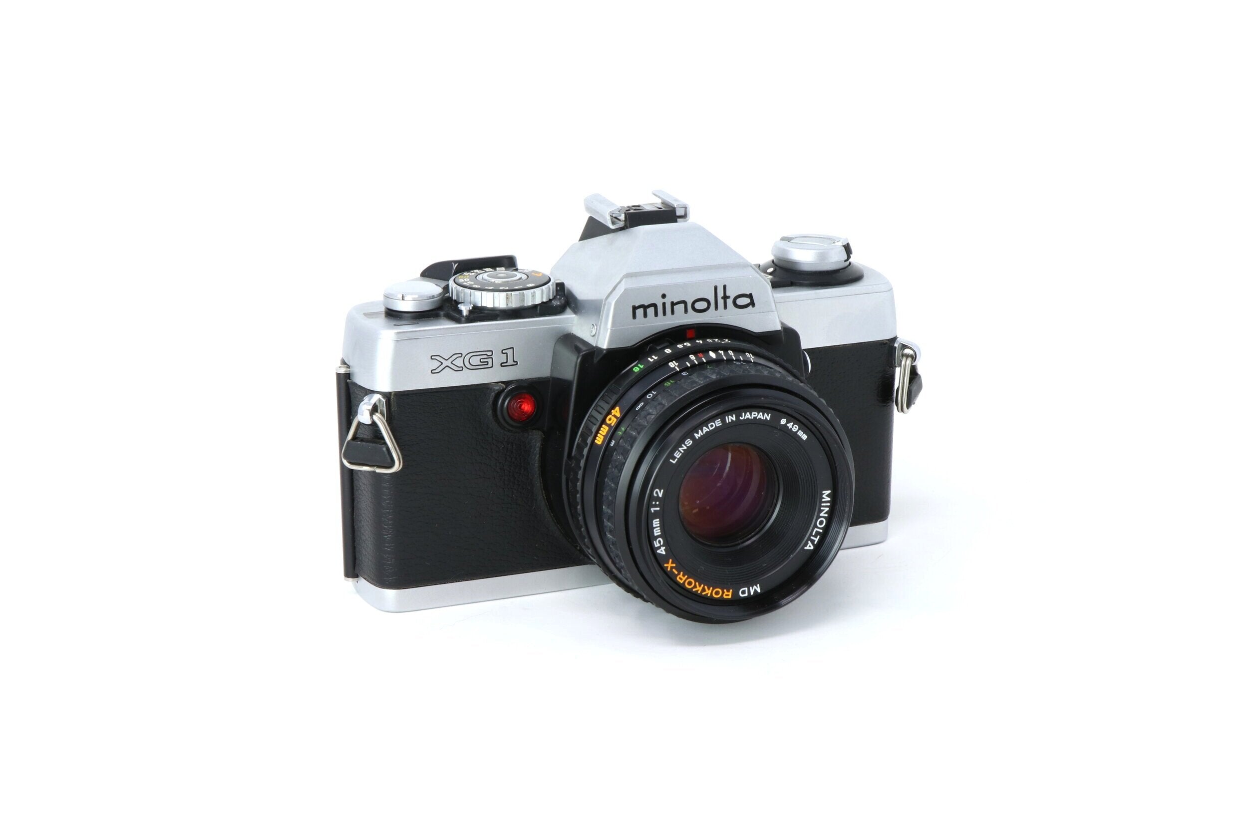 Minolta XG-1 35mm Film Camera with 50mm lens (1978) – Relics