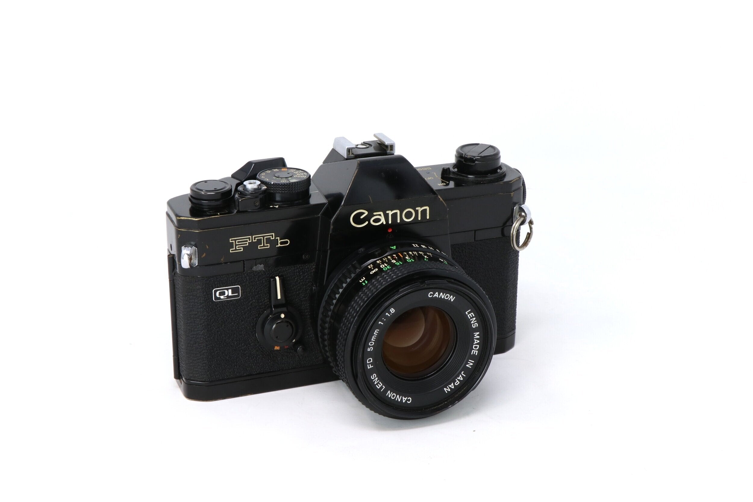 Canon FT-b 35mm Film Camera with 50mm lens (Black) – Relics