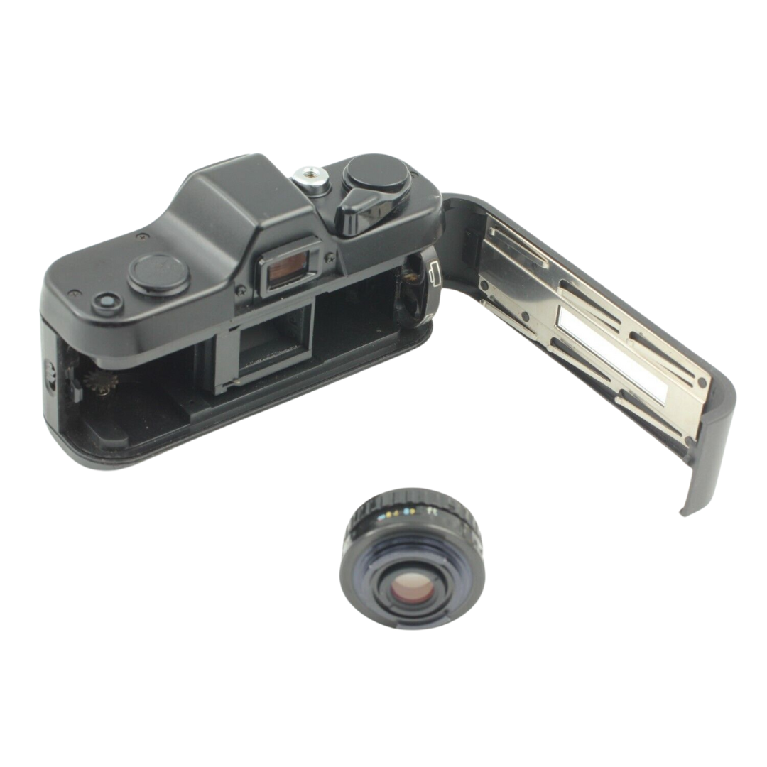 Pentax auto 110 Film Camera with two lenses – Relics Pentax auto 110 Film Camera with two lenses – Relics