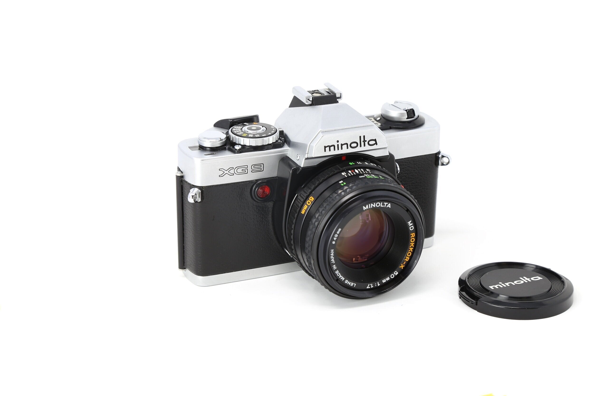 MINOLTA カメラ Minolta XG-9 35mm Film Camera with 50mm lens – Relics