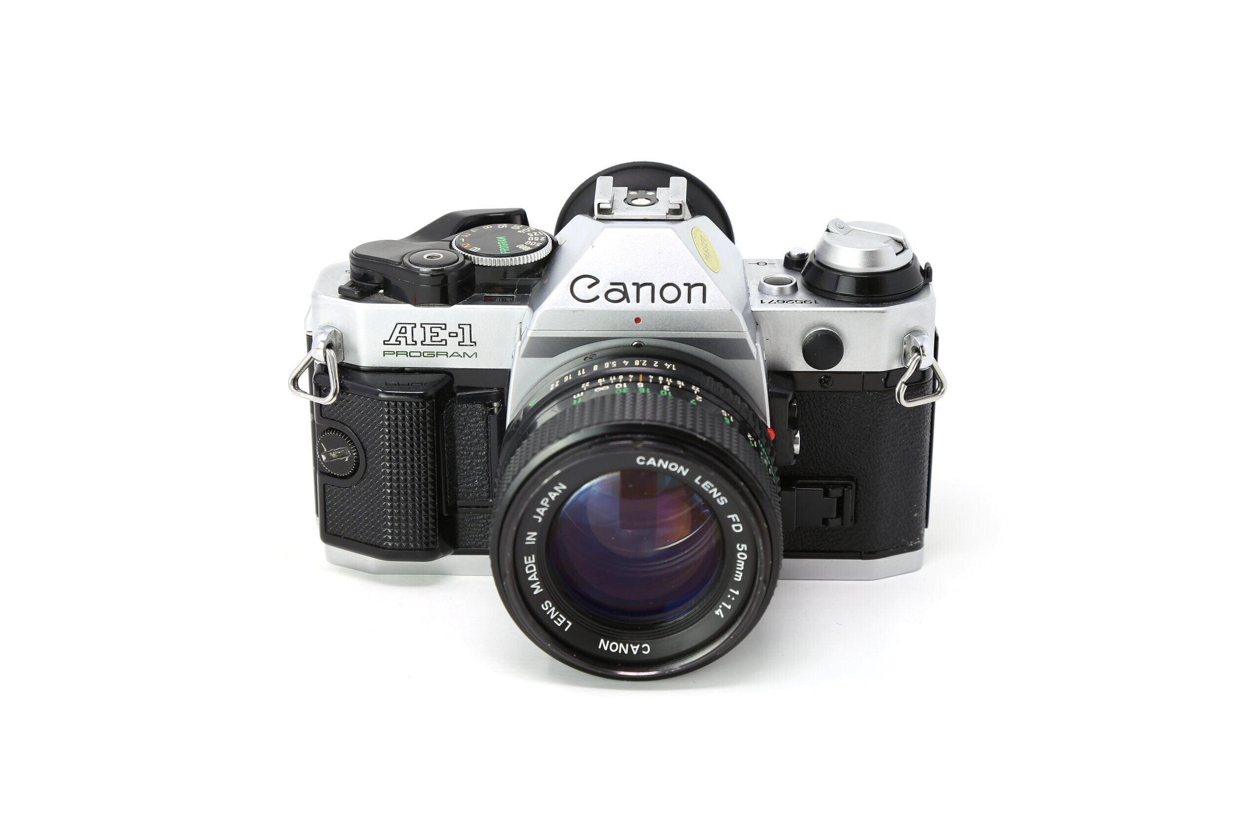 Canon AE-1 Program 35mm Film Camera With 50mm Lens – Relics