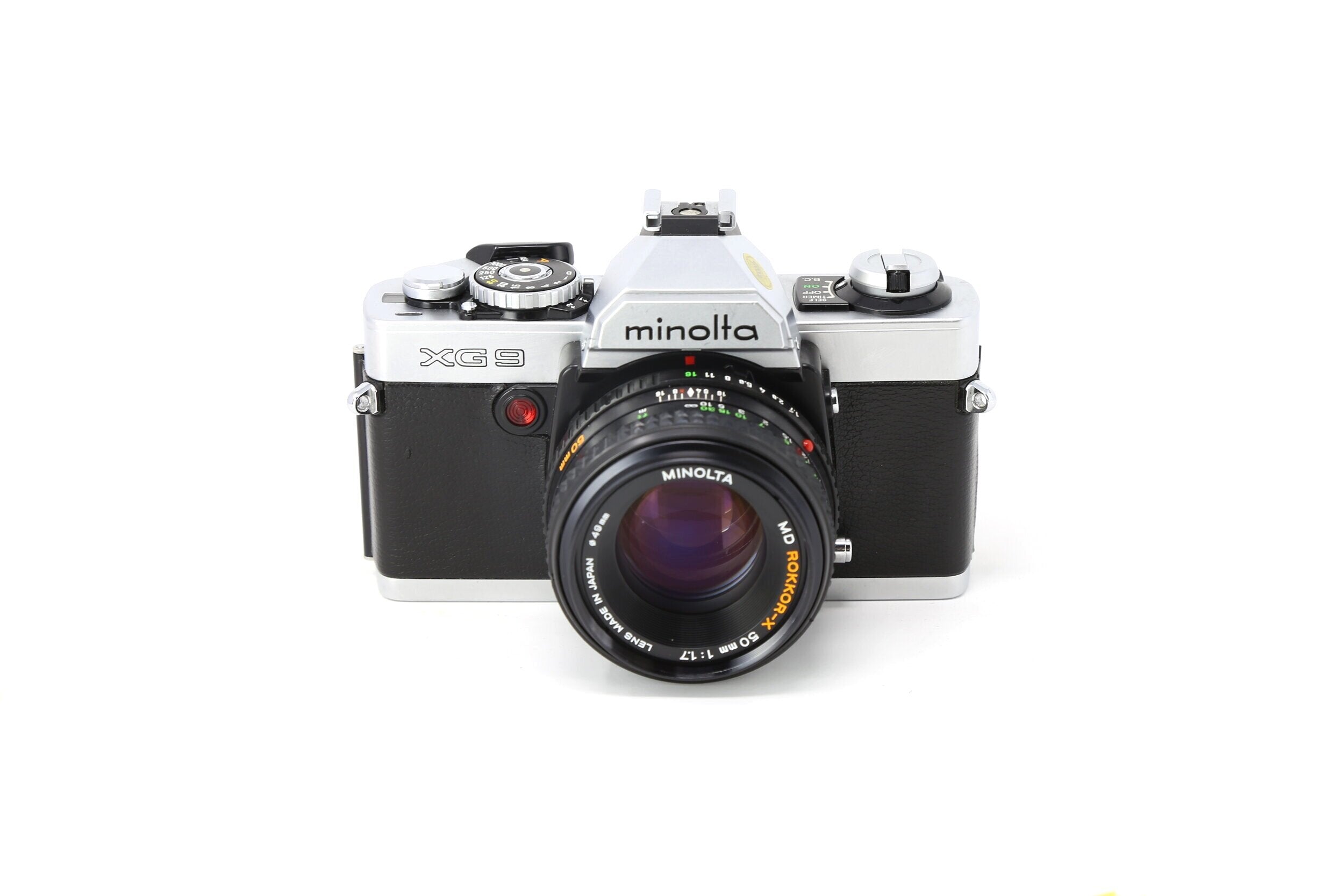 Minolta XG-9 35mm Film Camera with 50mm lens – Relics
