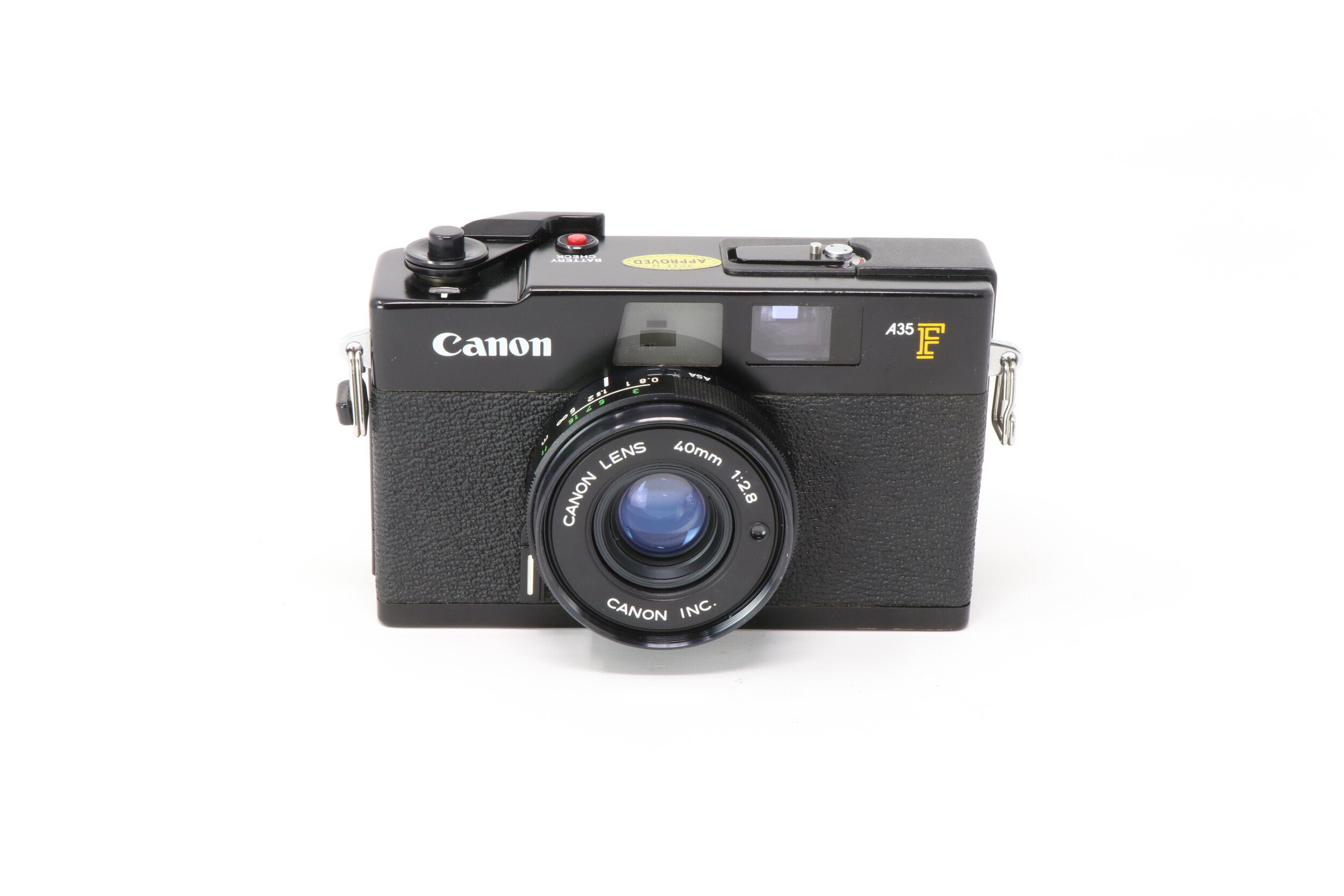 Canon A35 F 35mm Film Camera with 40mm lens – Relics