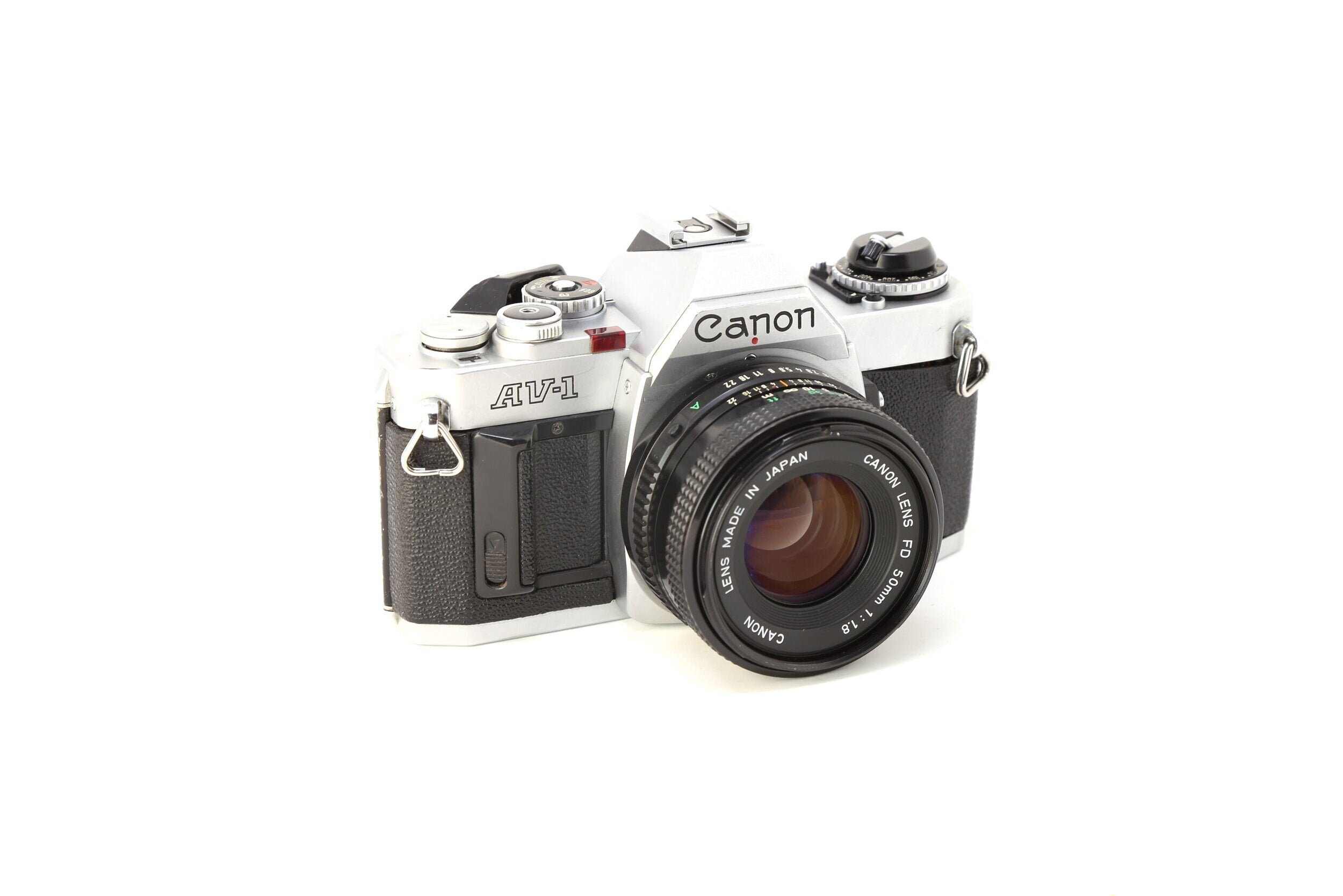 Canon AV-1 35mm Film Camera With 50mm Lens – Relics