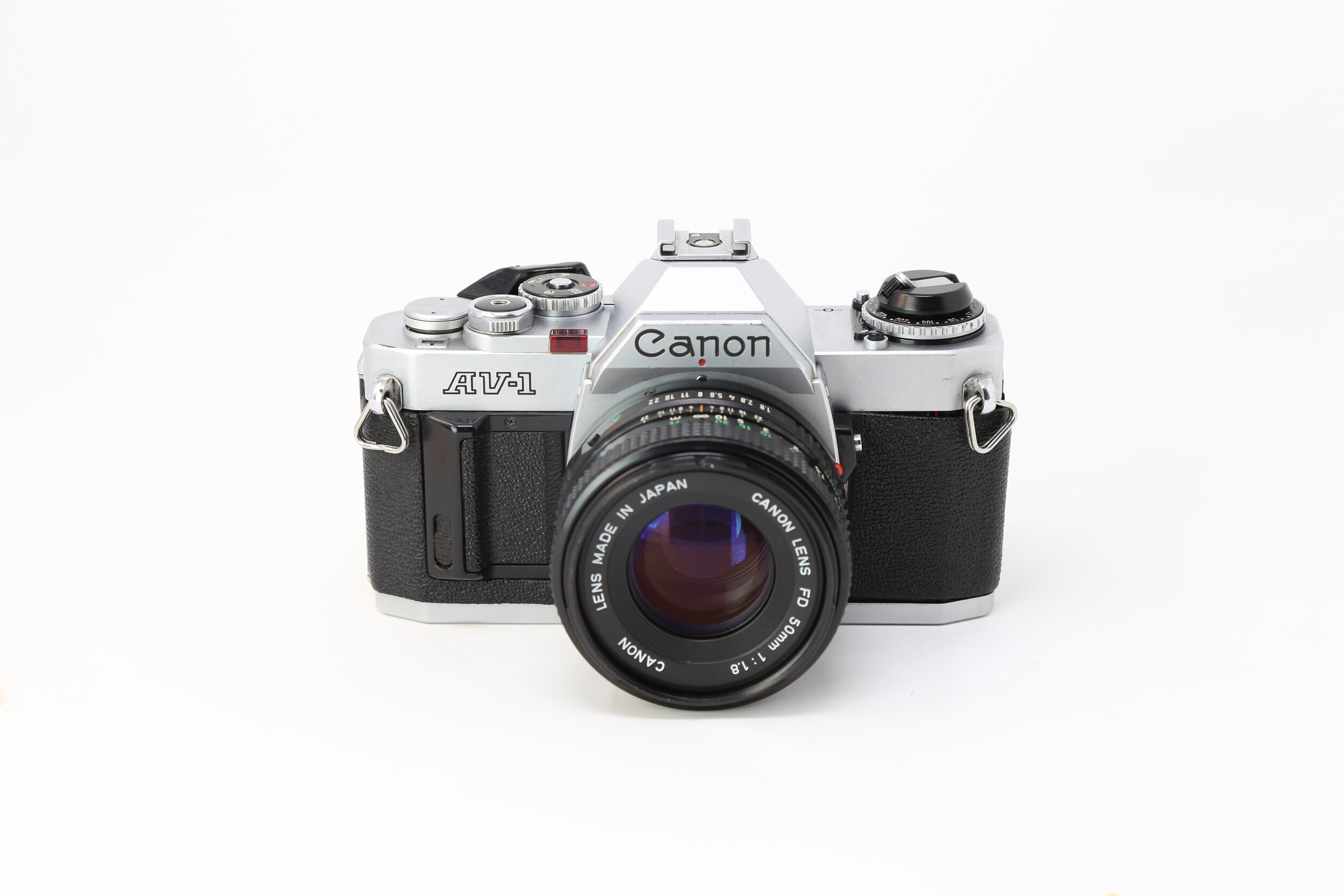 Canon AV-1 35mm Film Camera With 50mm Lens – Relics
