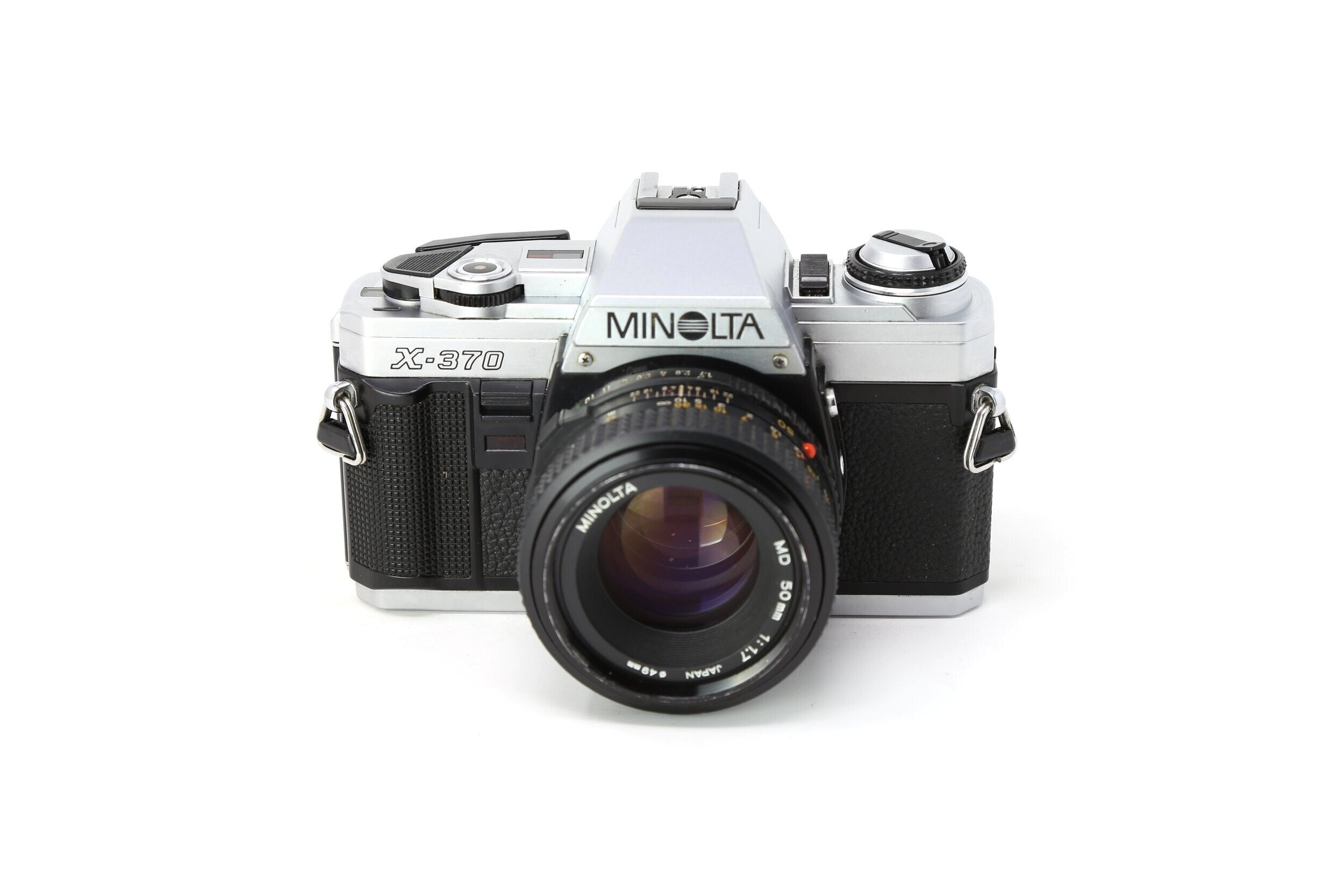 Minolta X-370 35mm Film Camera with 50mm lens (1984) – Relics