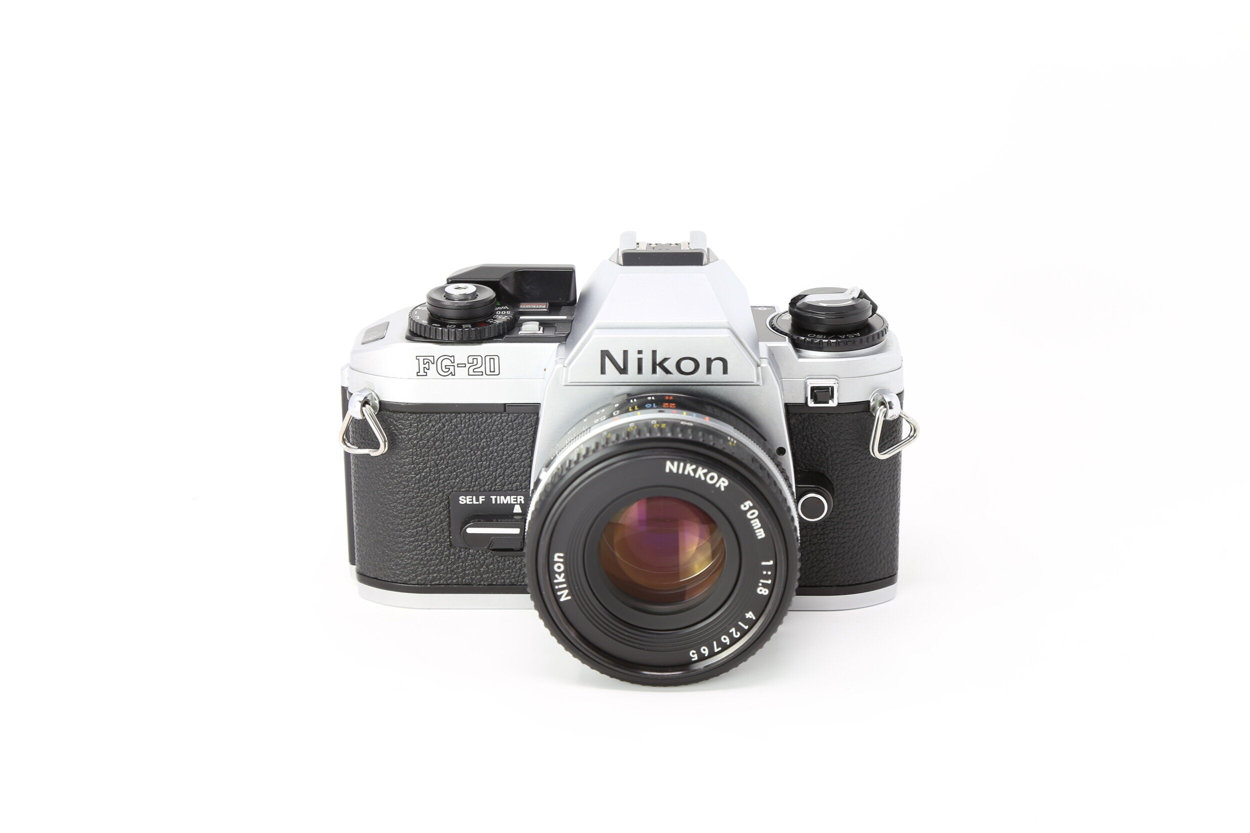 Nikon FG-20 35mm Film Camera With 50mm Lens – Relics