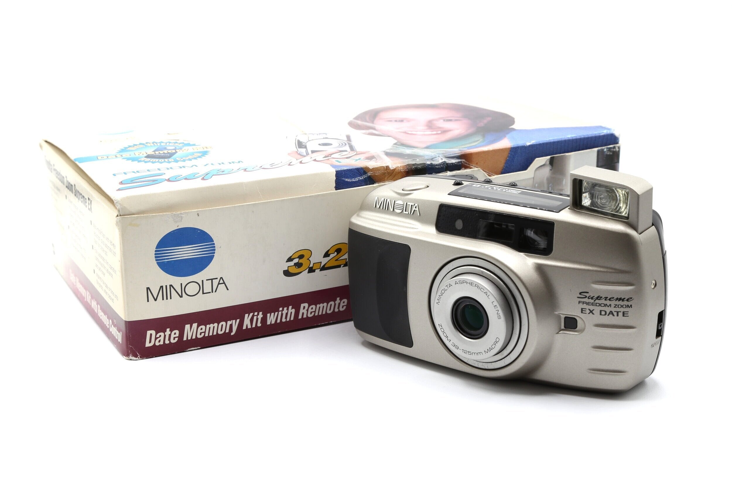 Minolta Freedom Zoom Supreme Ex 35mm Film Camera – Relics