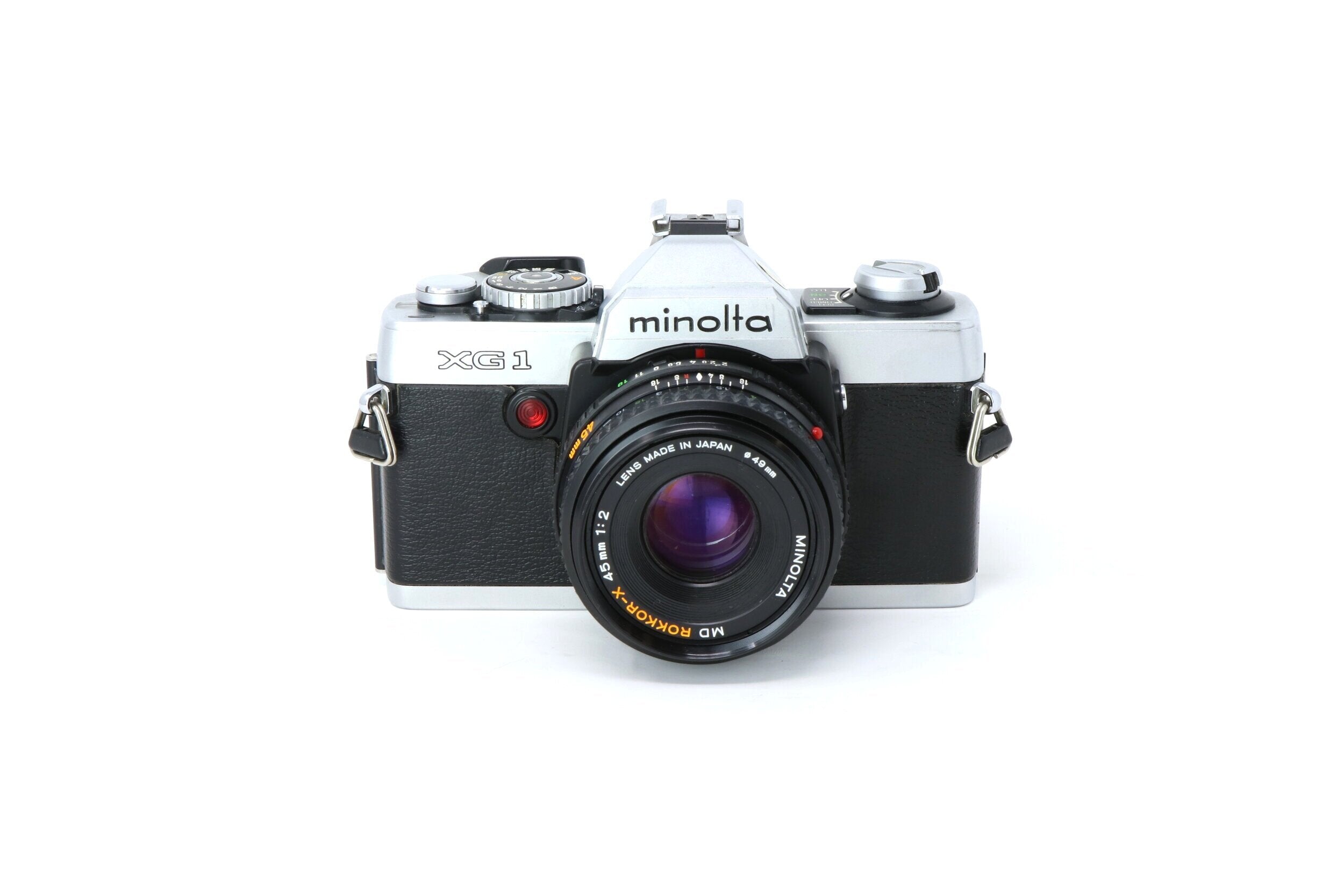 Minolta XG-1 35mm Film Camera with 50mm lens (1978) – Relics