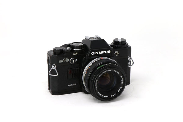 OLYMPUS OM10 ブラック ＋ 35-70mm ズームレンズ 動作未確認 Olympus OM-10 with 35-105mm zoom lens | Classic Cameras AU