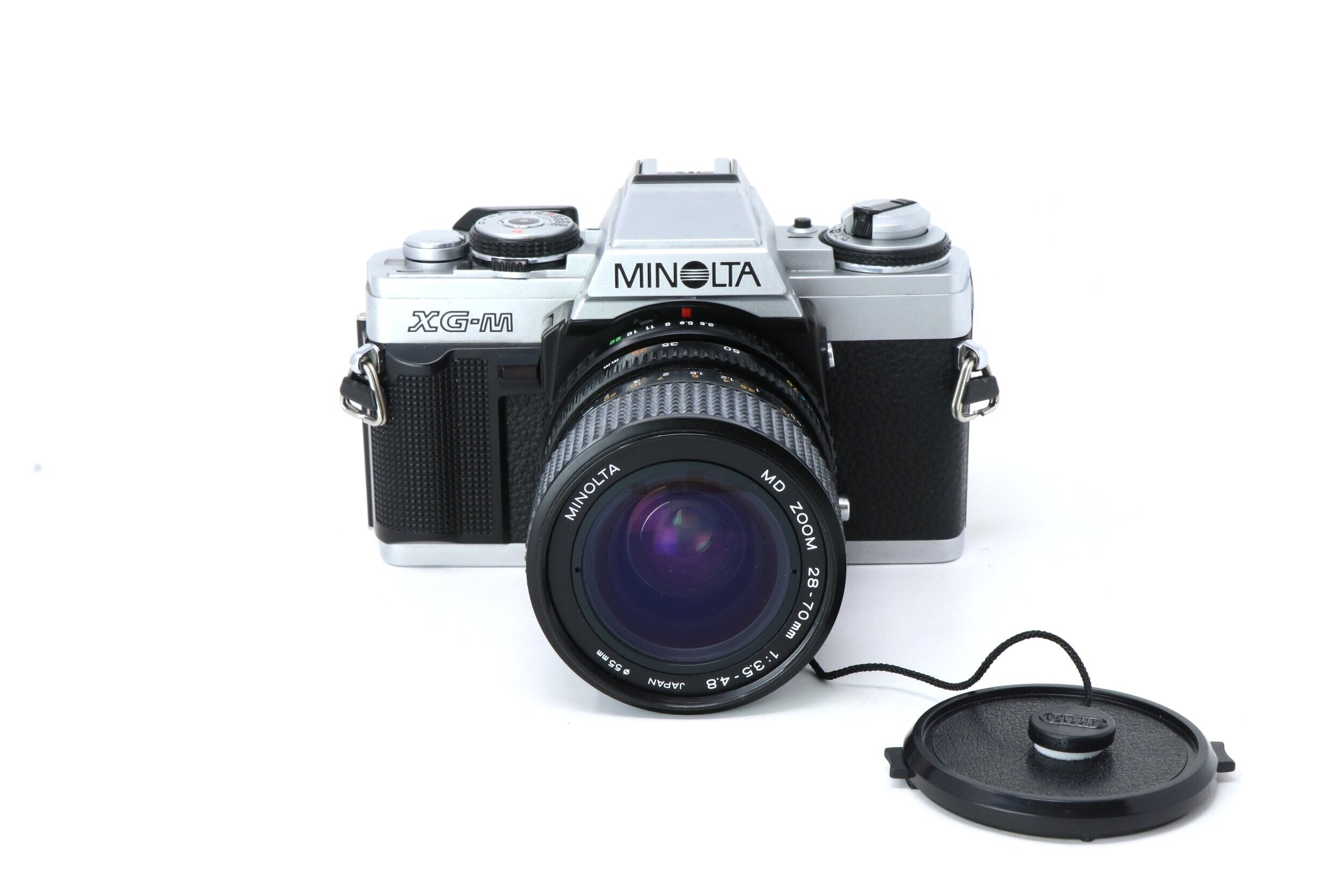 Minolta XG-M 35mm Film Camera with 50mm lens (1981) – Relics