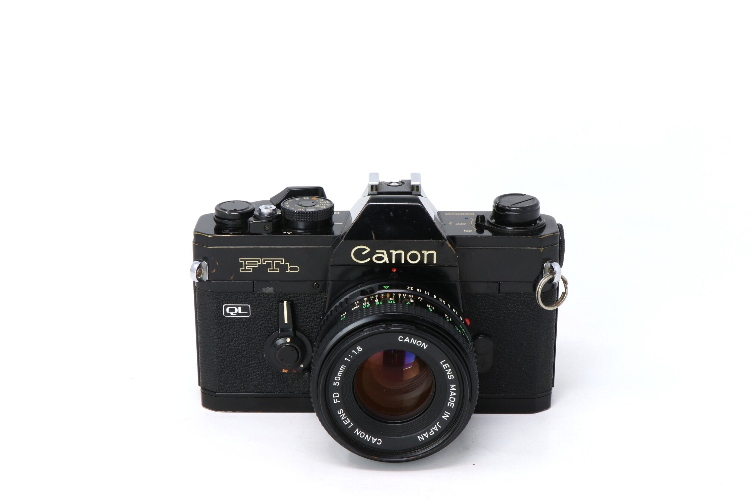 Canon FT-b 35mm Film Camera with 50mm lens (Black) – Relics