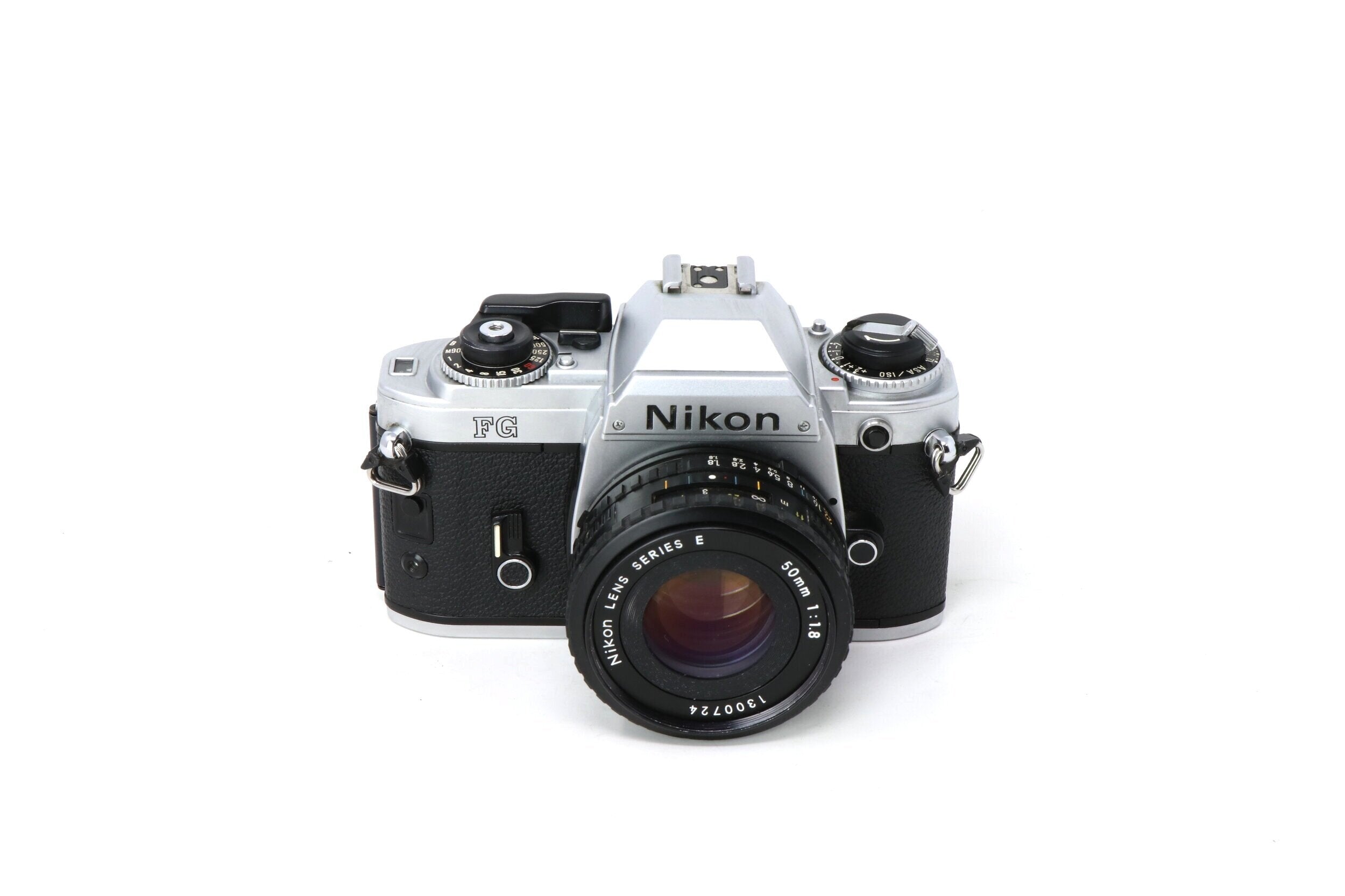 Nikon FG 35mm Film Camera with 50mm lens 1982 – Relics