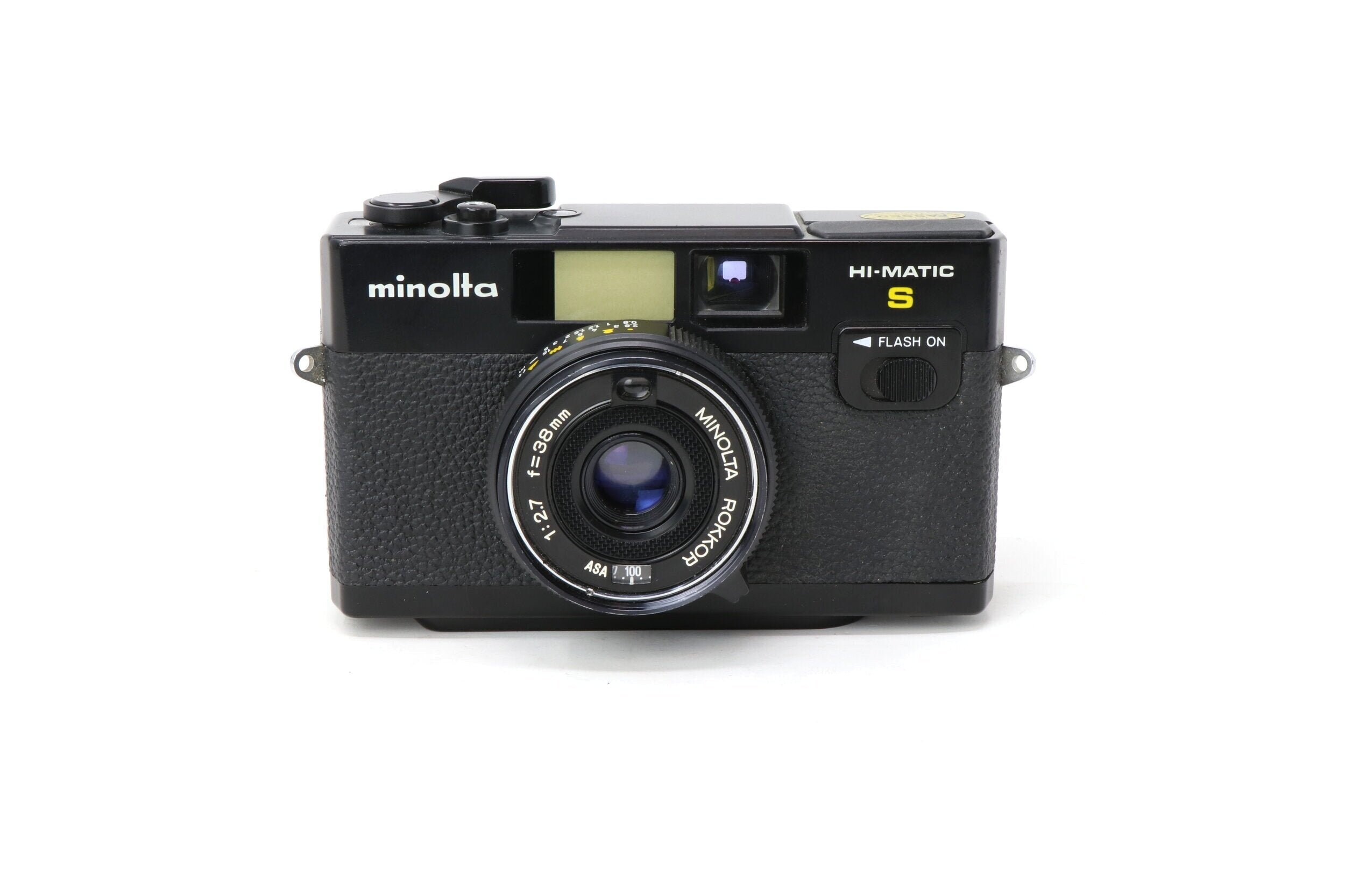 感動品◆極美品【優しく澄んだエモい写り】minolta HI-MATIC SD Minolta Hi-Matic S 35mm Film Camera [1978] – Relics