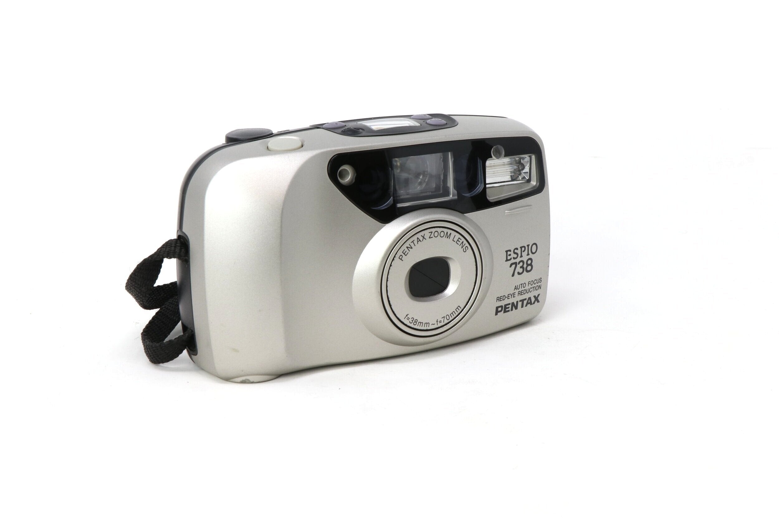 Pentax Espio 738 35mm Film Camera Silver – Relics
